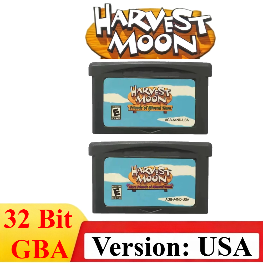 Gaming Console Video - Игровая карта GBA/SP/DS USA Harvest Moon