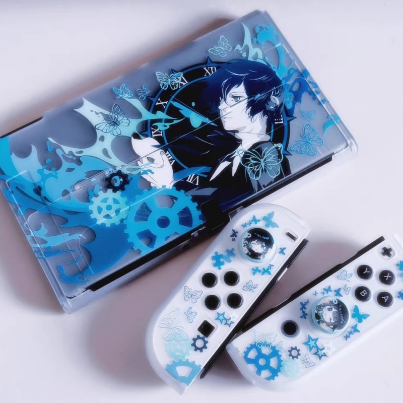 Gaming Console Nintendo Switch - Горячая новинка: Полупрозрачный чехол с рисунком