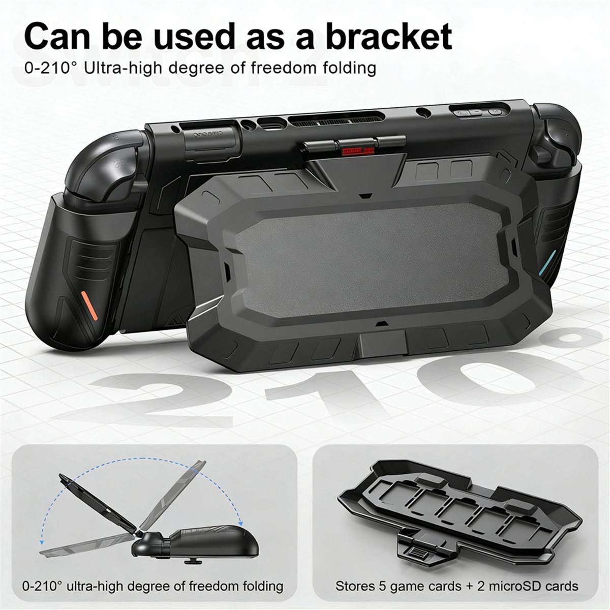 Gaming Console Nintendo Switch - Противоударный чехол OKgood из ТПУ для