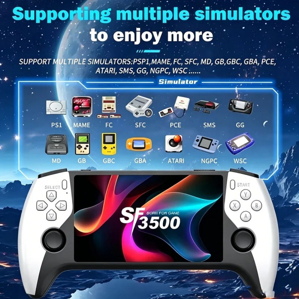 Gaming Console Handheld Retro - Портативная игровая консоль SF3500 5 дюймов
