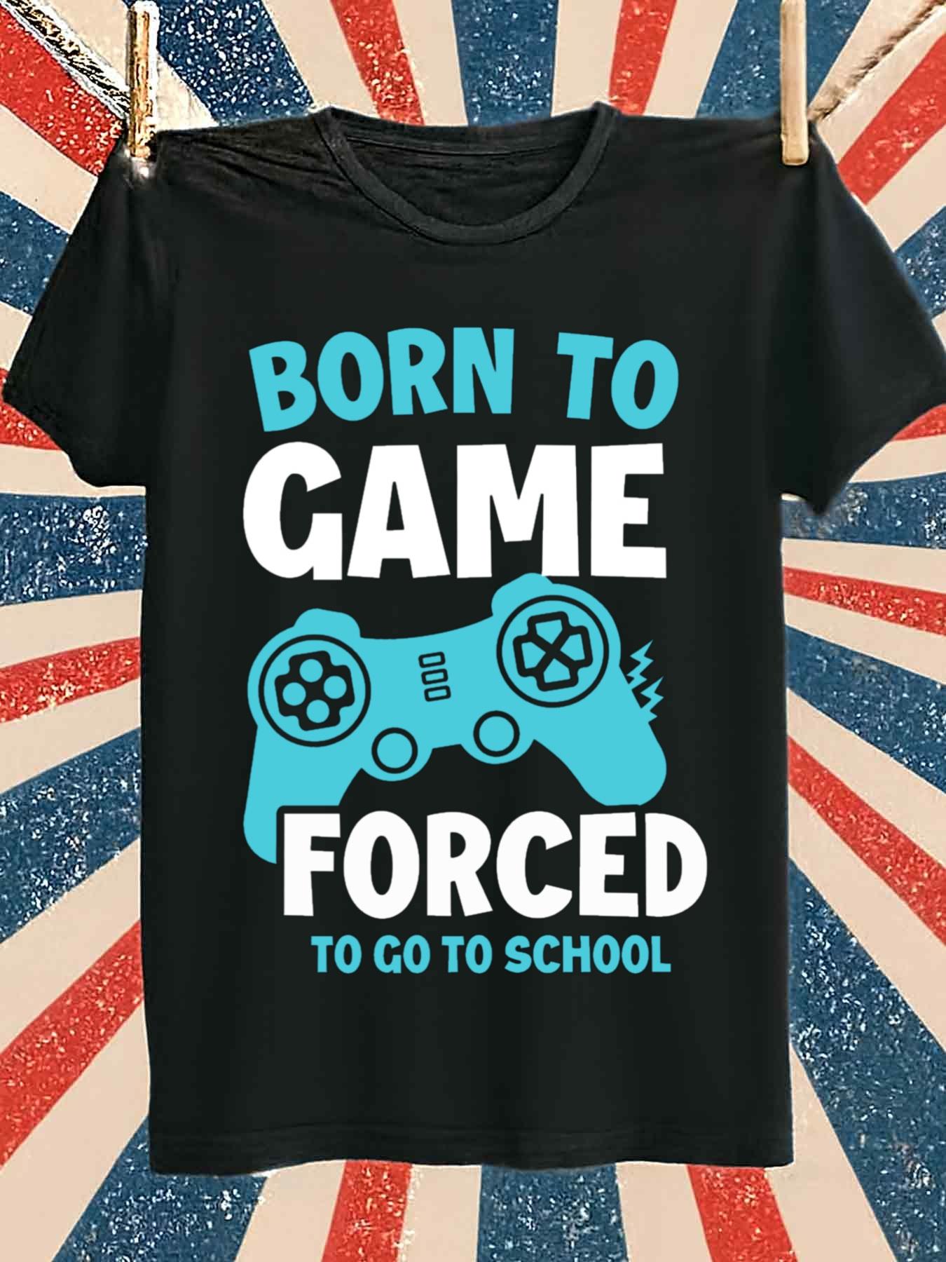 Мужская игровая футболка Born  – обзор и цена Gaming Console Icon