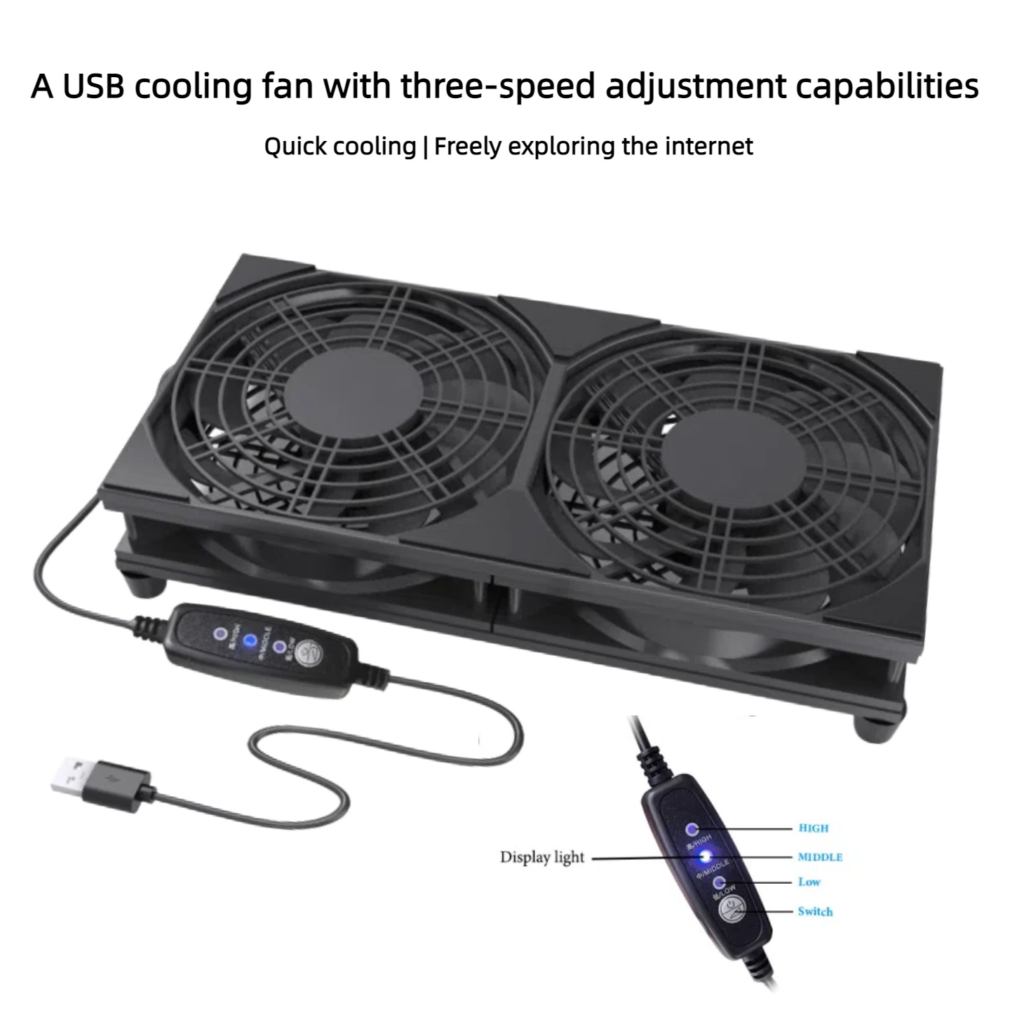 Двойной USB-вентилятор с 3-ско – обзор и цена Gaming Console Controller