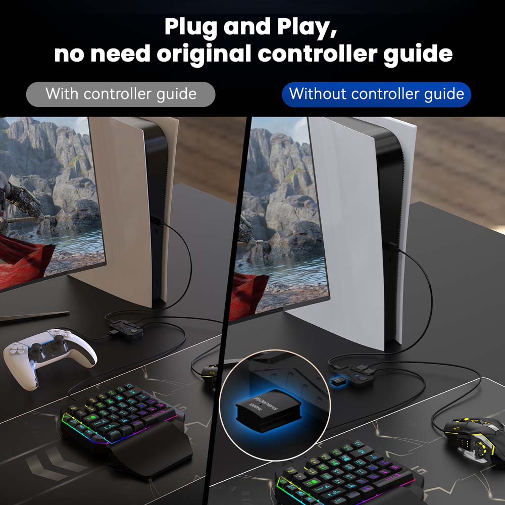 Комбо-набор клавиатура и мышь  – обзор и цена Gaming Console Controller