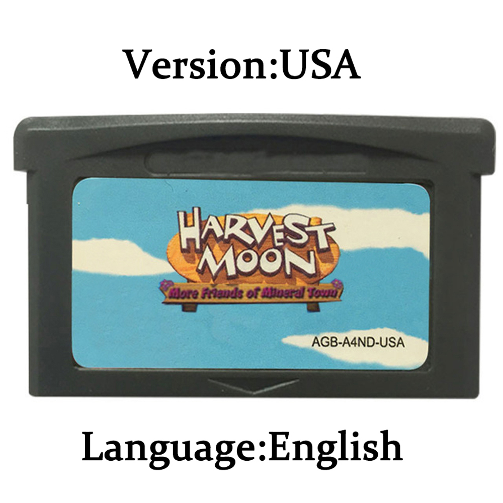 Игровая карта Harvest Moon GBA – обзор и цена Gaming Console Video