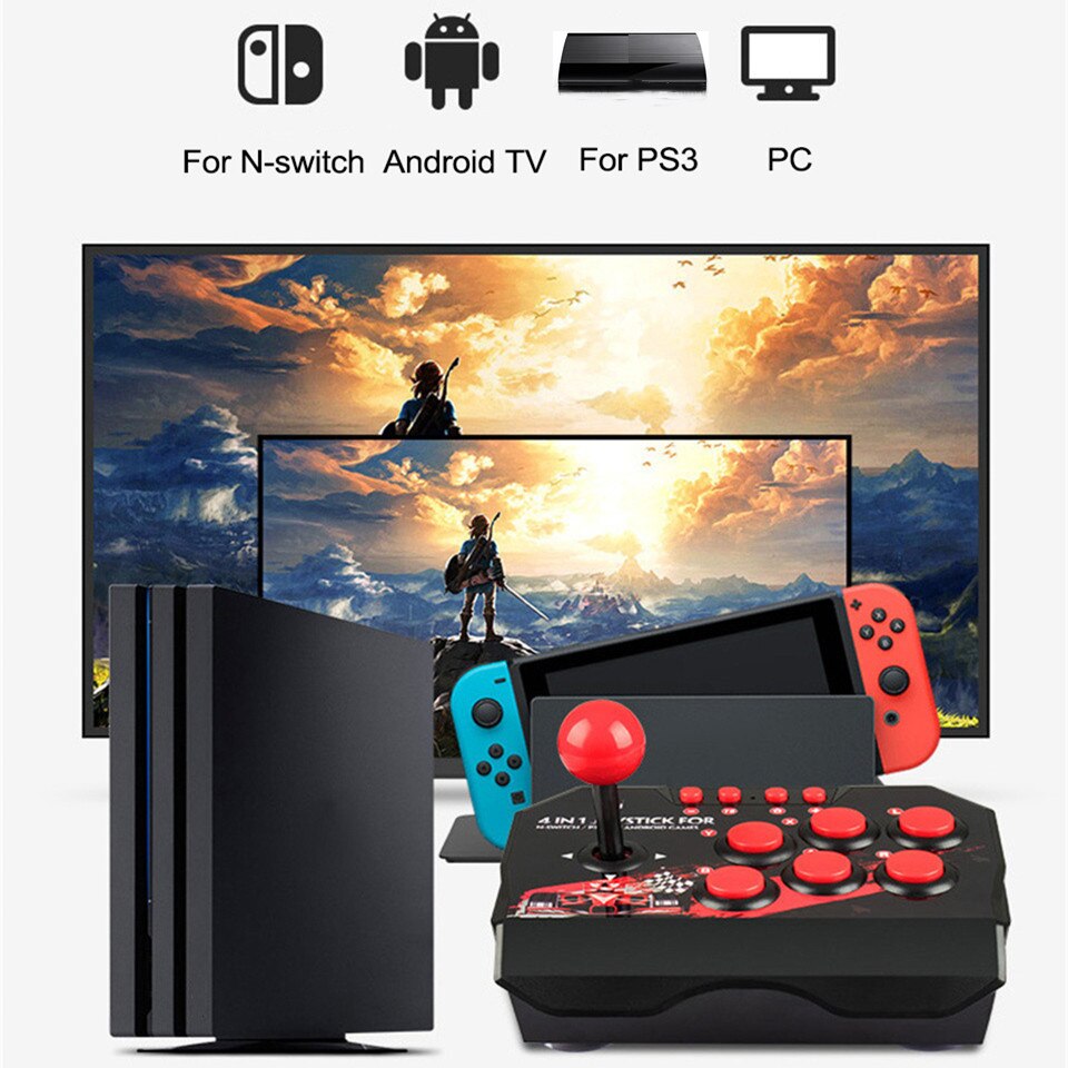 GAMINJA NS002 4 в 1 Ретро арка – обзор и цена Gaming Console Android