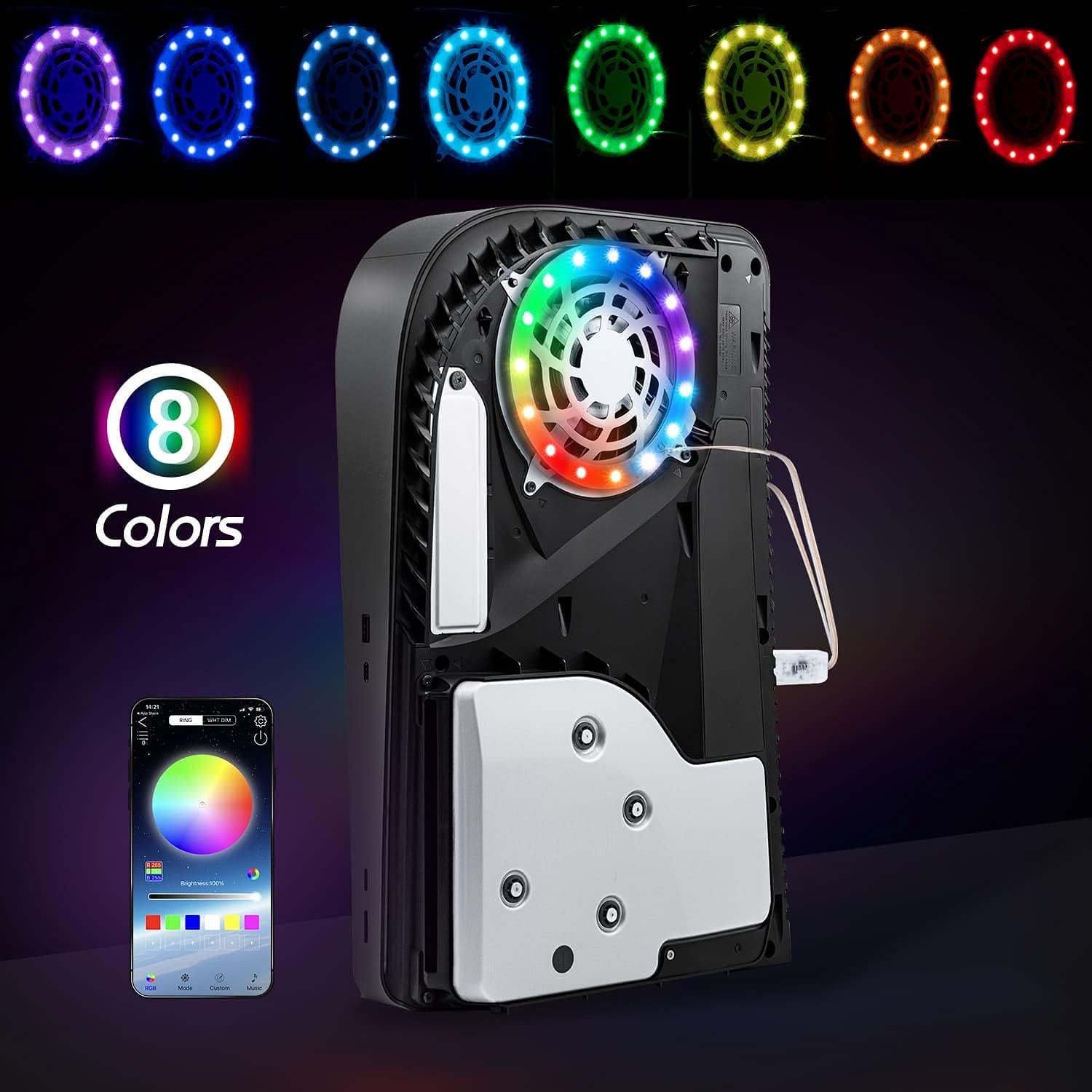 Светодиодная RGB-лента для PS5 – обзор и цена Gaming Console Sony