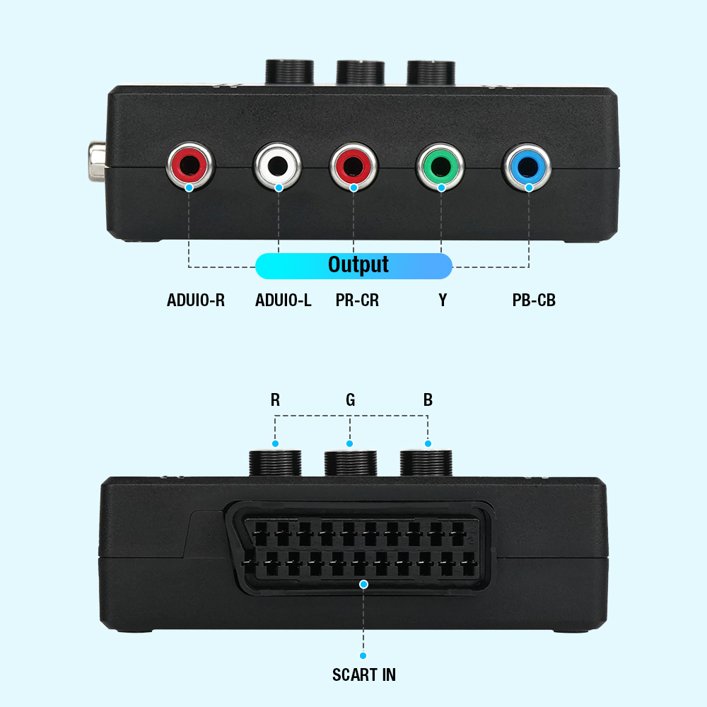 Конвертер RGBS VGA в YPBPR, ви – обзор и цена Gaming Console Sony